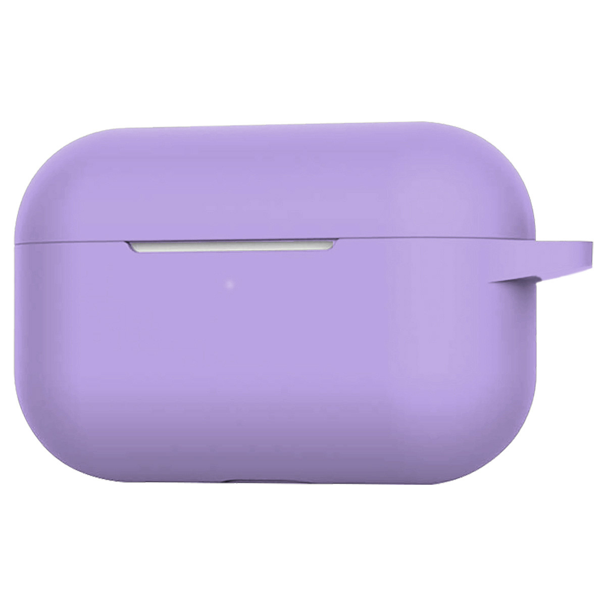 NoXx Hoes Geschikt voor Airpods Pro Hoesje Cover Silicone Case Hoes - Lila