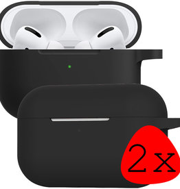 BASEY. BASEY. AirPods Pro Hoesje - Zwart - 2 PACK