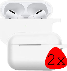 BASEY. BASEY. AirPods Pro Hoesje - Wit - 2 PACK
