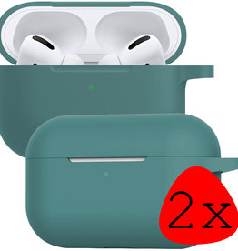BASEY. BASEY. AirPods Pro Hoesje - Midnight Green - 2 PACK