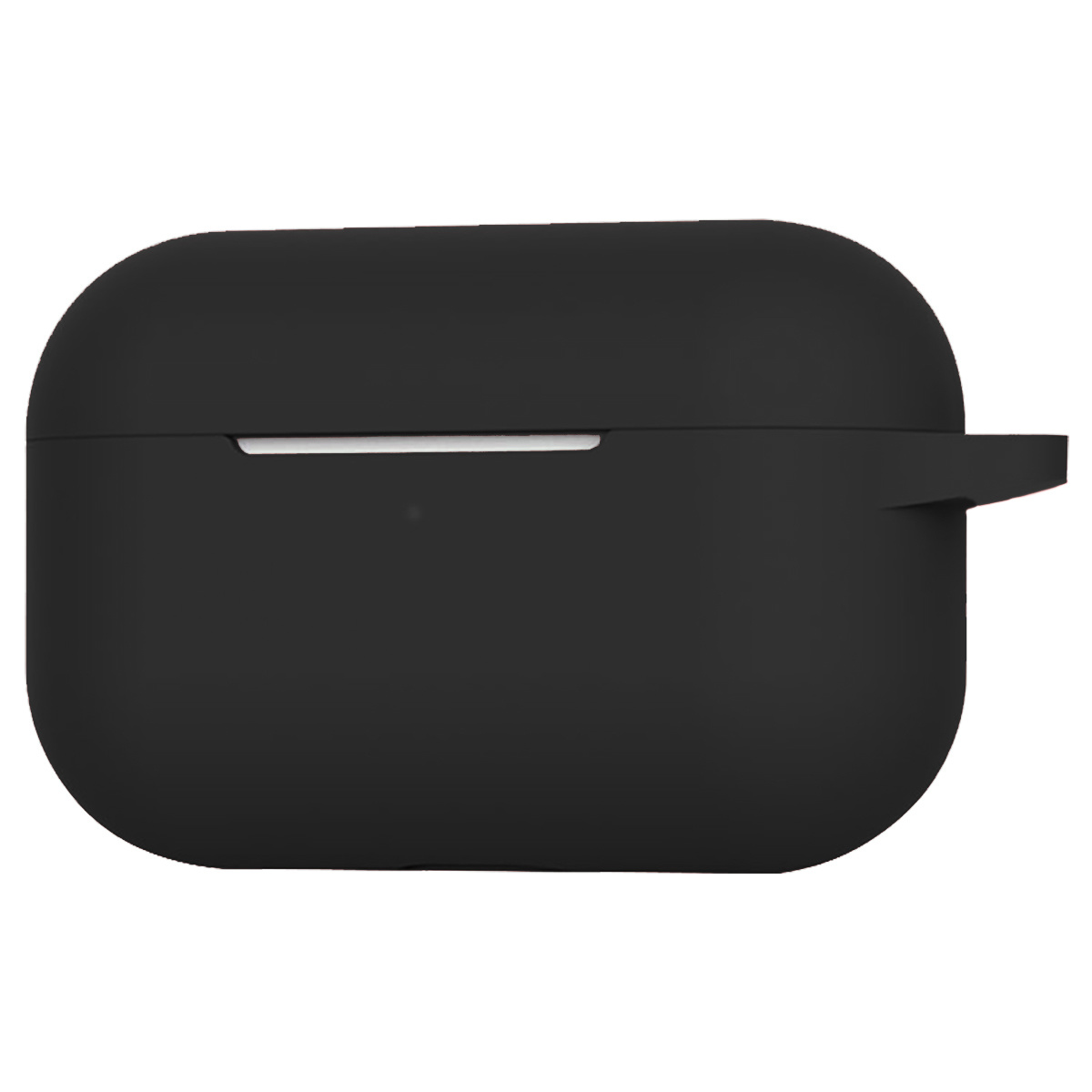 BASEY. Case Geschikt voor Airpods Pro Hoesje Siliconen Hoes Cover - Hoes Geschikt voor Apple Airpods Pro Case Siliconen - Zwart