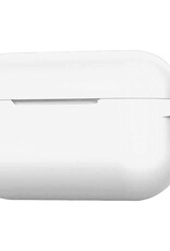 BASEY. Case Geschikt voor Airpods Pro Hoesje Siliconen Hoes Cover - Hoes Geschikt voor Apple Airpods Pro Case Siliconen - Wit