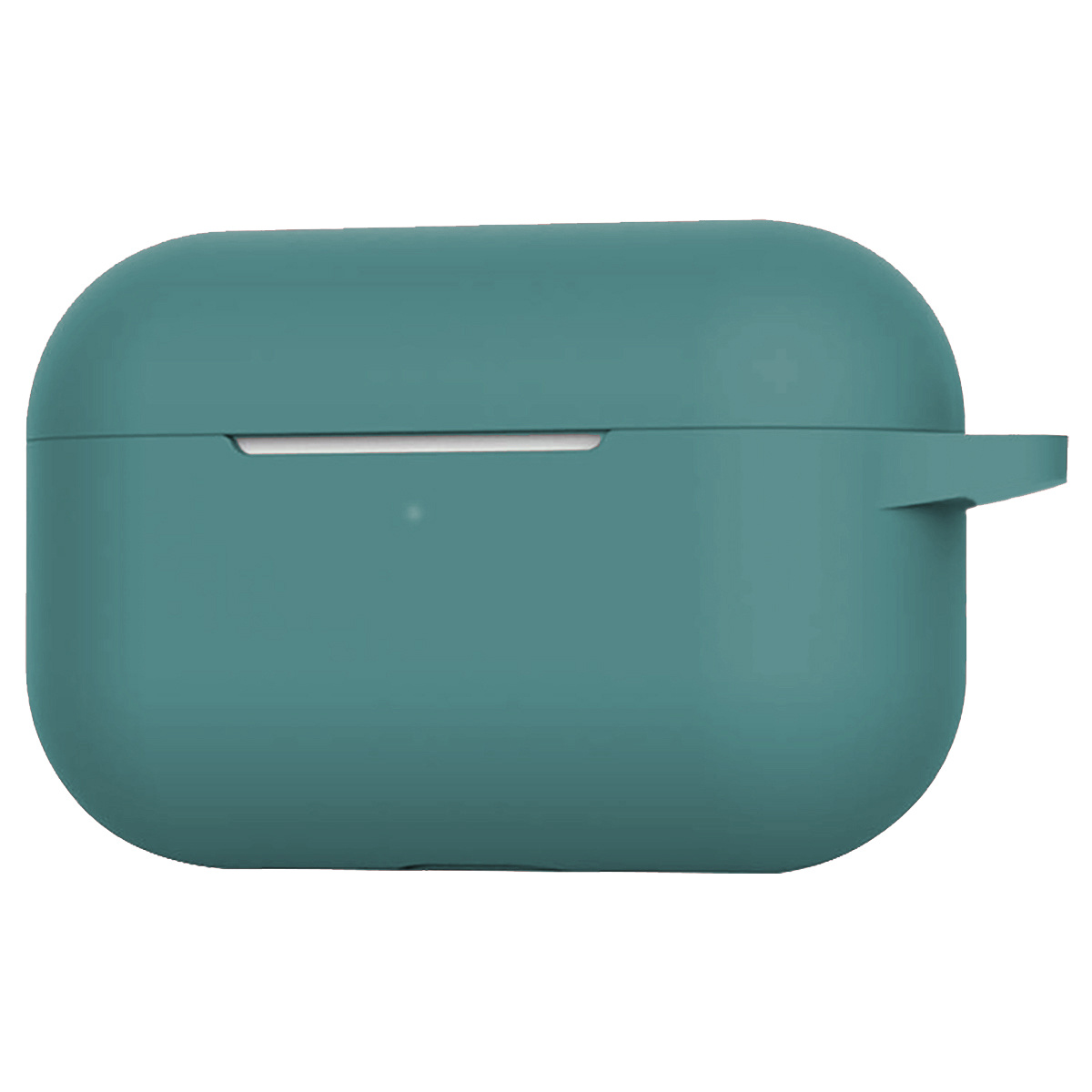 BASEY. Case Geschikt voor Airpods Pro Hoesje Siliconen Hoes Cover - Hoes Geschikt voor Apple Airpods Pro Case Siliconen - Midnight Green