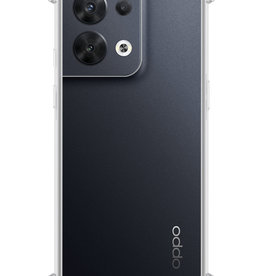 Nomfy Oppo Reno8 Hoesje Shockproof - Transparant