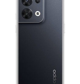 Nomfy Nomfy Oppo Reno8 Pro Hoesje Siliconen - Transparant