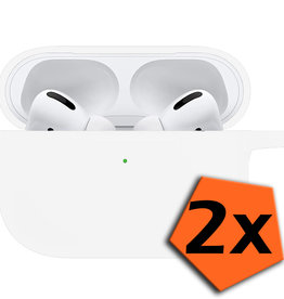 Nomfy Nomfy AirPods Pro Hoesje - Transparant - 2 PACK