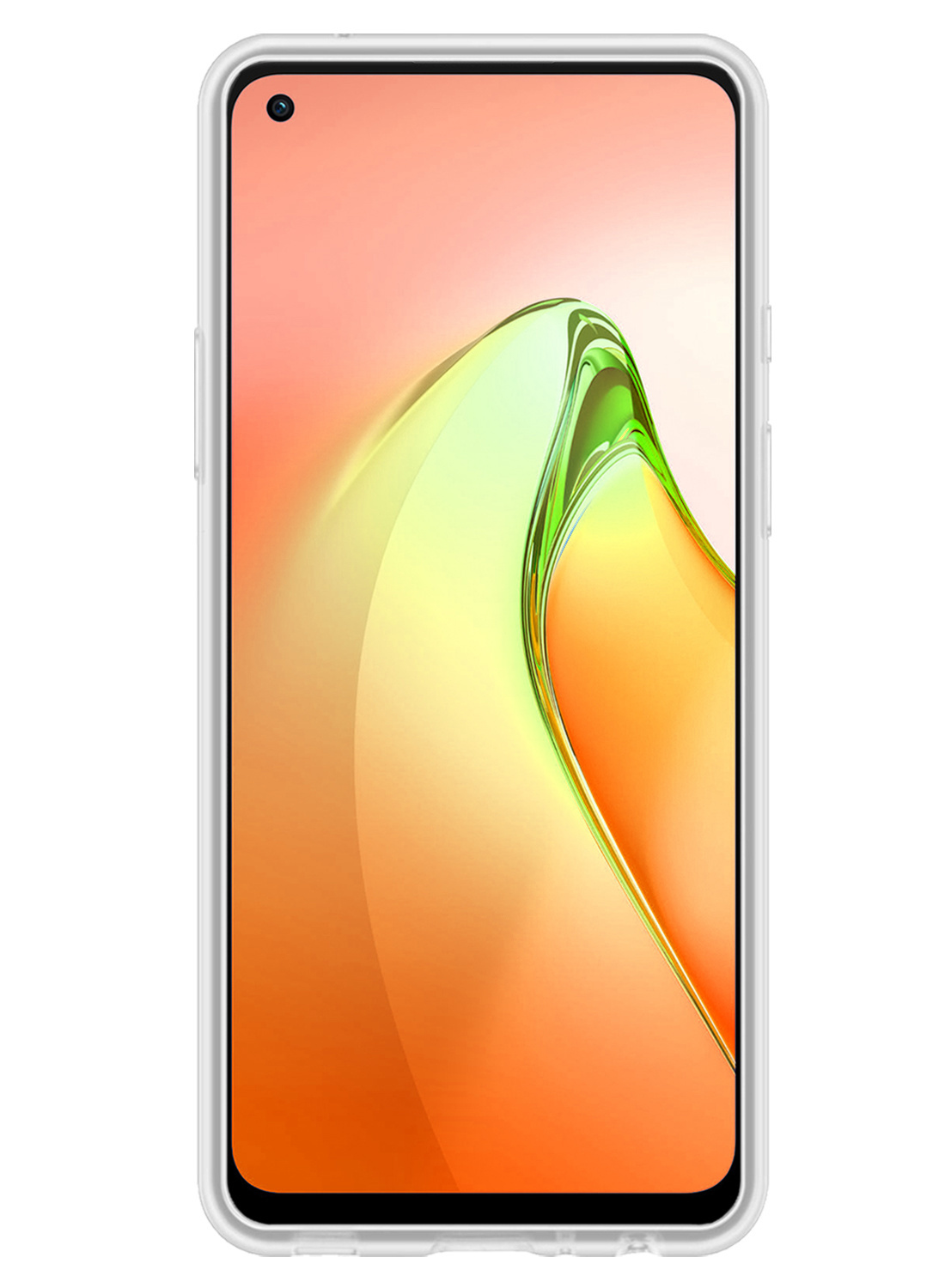 NoXx Hoes Geschikt voor OPPO Reno 8 Pro Hoesje Cover Siliconen Back Case Hoes Met Screenprotector - Transparant