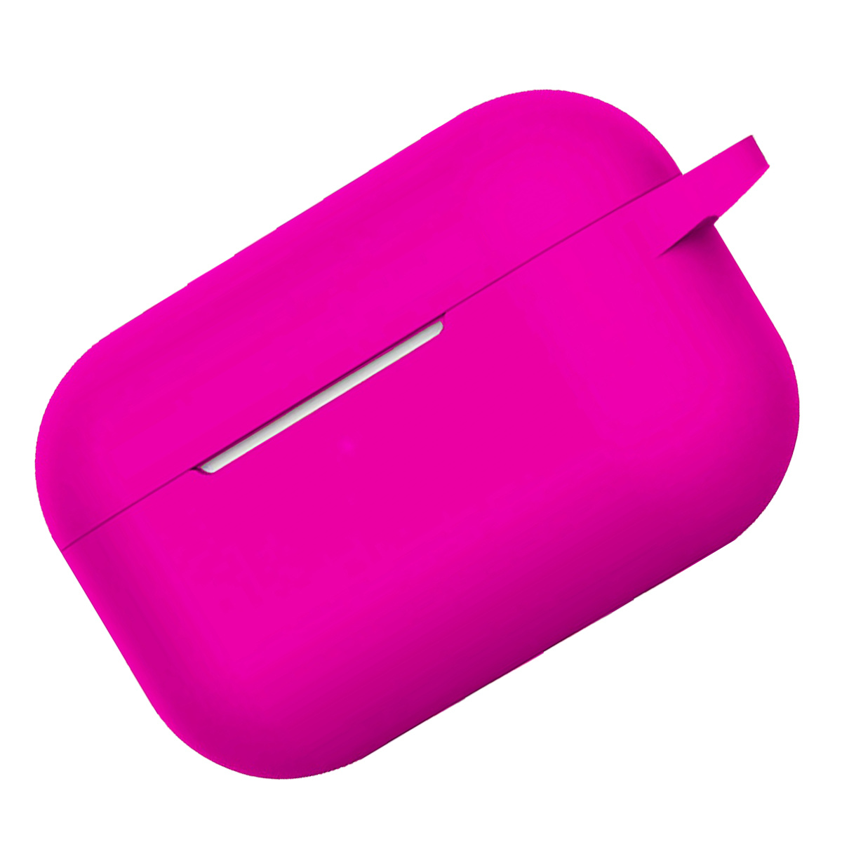 Nomfy Hoesje Geschikt voor Airpods Pro Hoesje Siliconen Case Hoes - Hoesje Geschikt voor Apple Airpods Pro Case - Donkerroze - 2 PACK