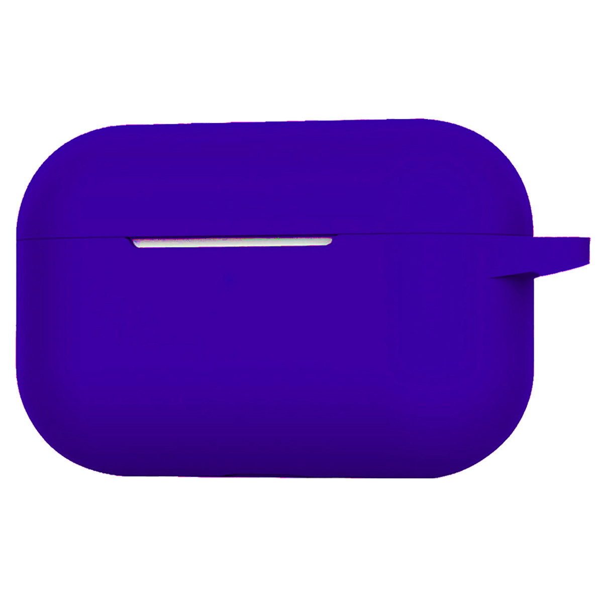 NoXx Hoes Geschikt voor Airpods Pro Hoesje Cover Silicone Case Hoes - Donkerblauw - 2x
