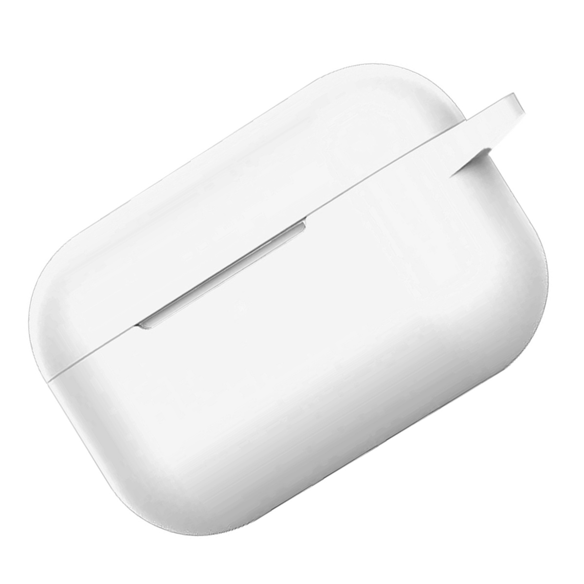 NoXx Hoes Geschikt voor Airpods Pro Hoesje Cover Silicone Case Hoes - Transparant