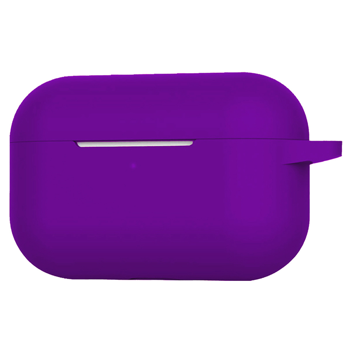 NoXx Hoes Geschikt voor Airpods Pro Hoesje Cover Silicone Case Hoes - Paars