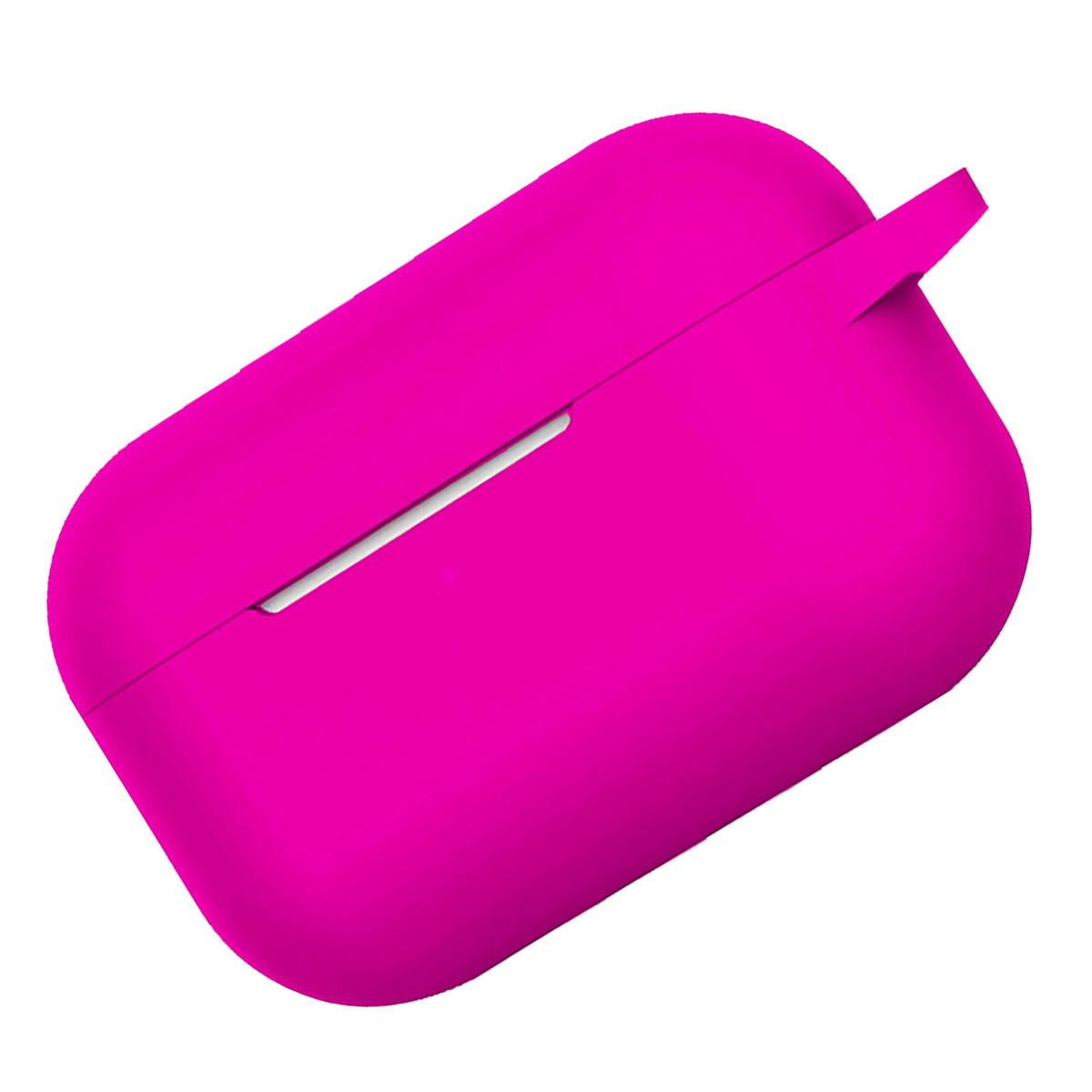 NoXx Hoes Geschikt voor Airpods Pro Hoesje Cover Silicone Case Hoes - Donkerroze