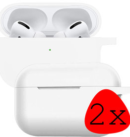 BASEY. BASEY. AirPods Pro Hoesje - Transparant - 2 PACK