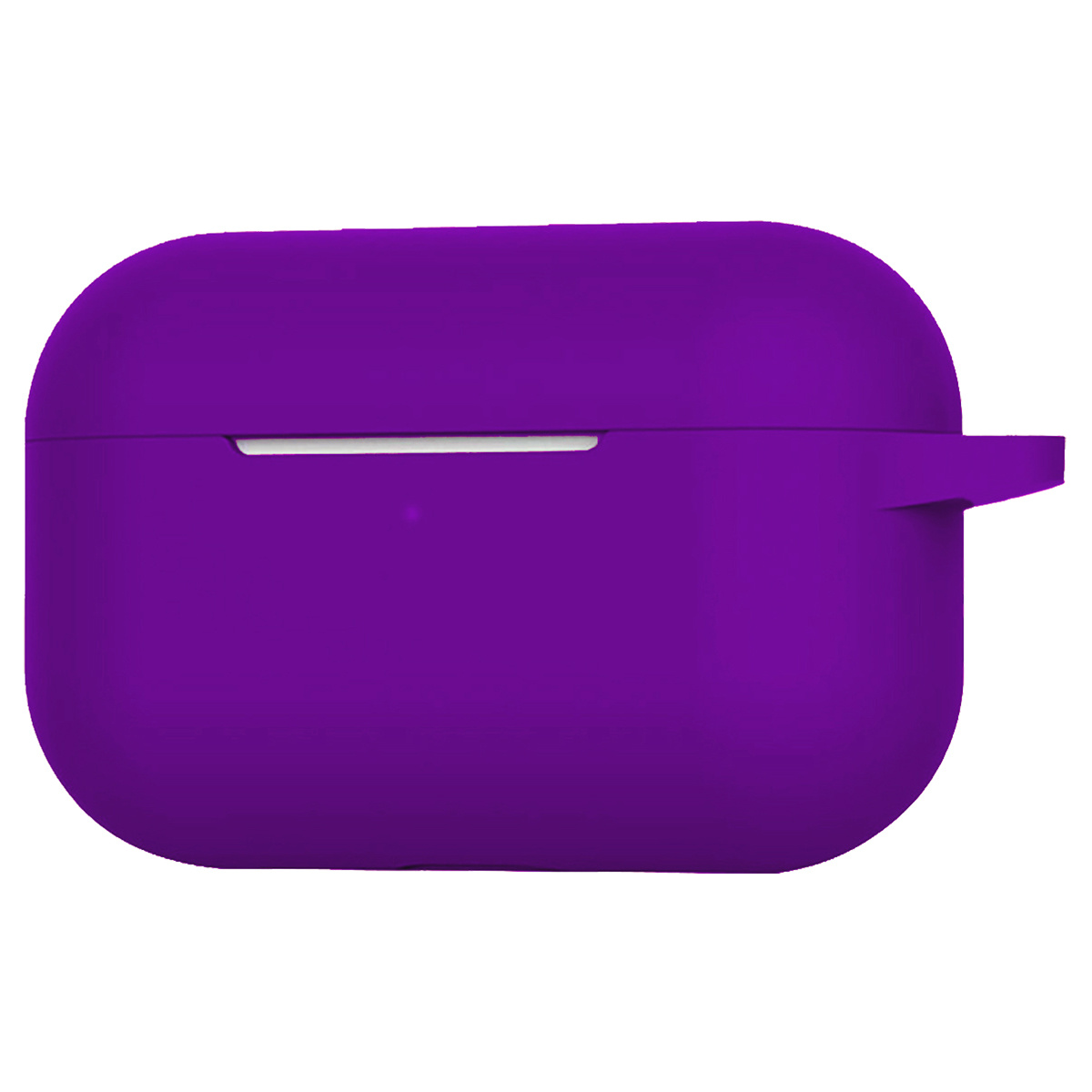 BASEY. Case Geschikt voor Airpods Pro Hoesje Siliconen Hoes Cover - Hoes Geschikt voor Apple Airpods Pro Case Siliconen - Paars - 2 Stuks