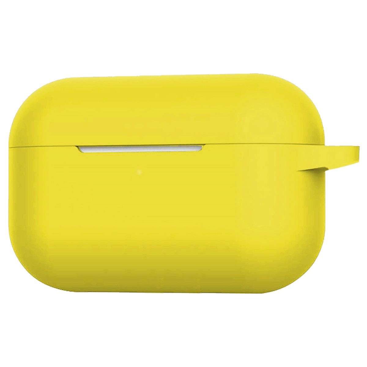 BASEY. Case Geschikt voor Airpods Pro Hoesje Siliconen Hoes Cover - Hoes Geschikt voor Apple Airpods Pro Case Siliconen - Geel - 2 Stuks