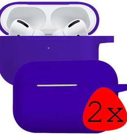 BASEY. BASEY. AirPods Pro Hoesje - Donkerblauw - 2 PACK