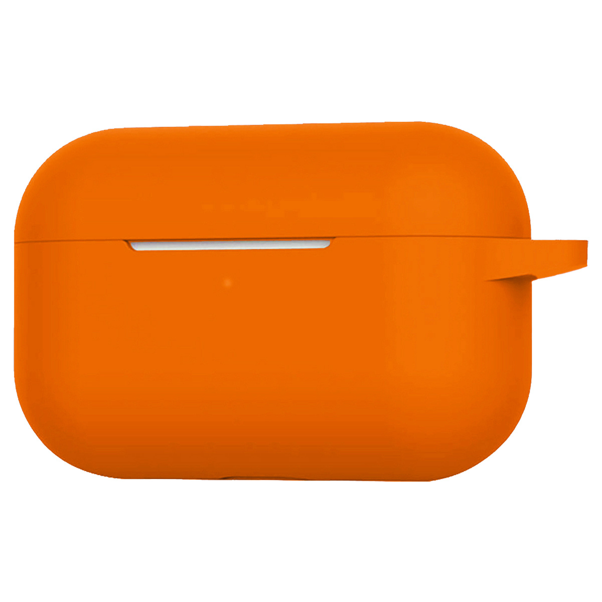 BASEY. Case Geschikt voor Airpods Pro Hoesje Siliconen Hoes Cover - Hoes Geschikt voor Apple Airpods Pro Case Siliconen - Oranje