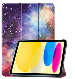 BASEY. iPad 10 2022 Hoesje - Galaxy