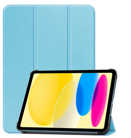 BASEY. iPad 10 2022 Hoesje - Lichtblauw