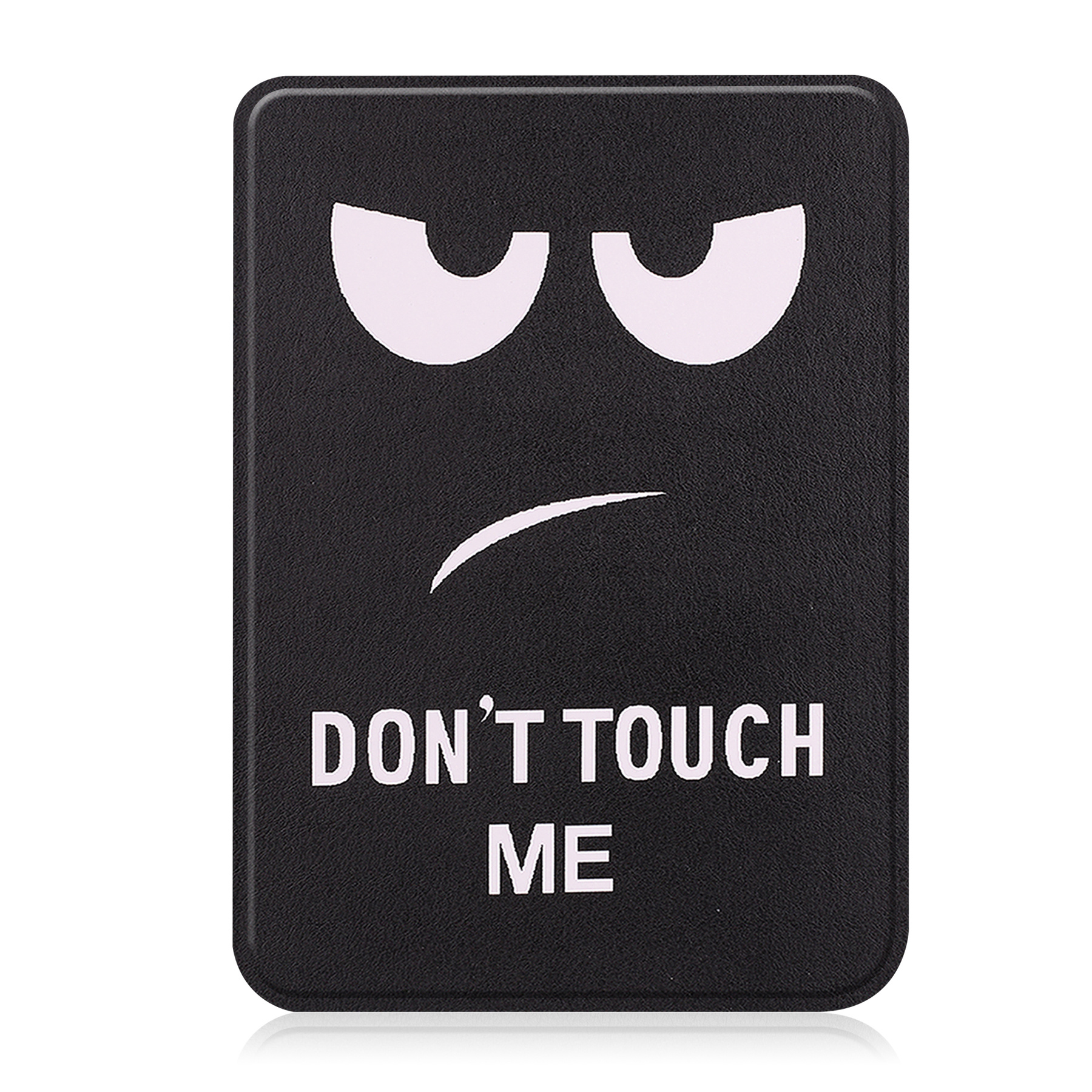 Nomfy Hoesje Geschikt voor Kobo Clara 2E Hoes Book Case - Hoes Geschikt voor Kobo Clara 2E Hoesje Book Cover - Don't Touch Me