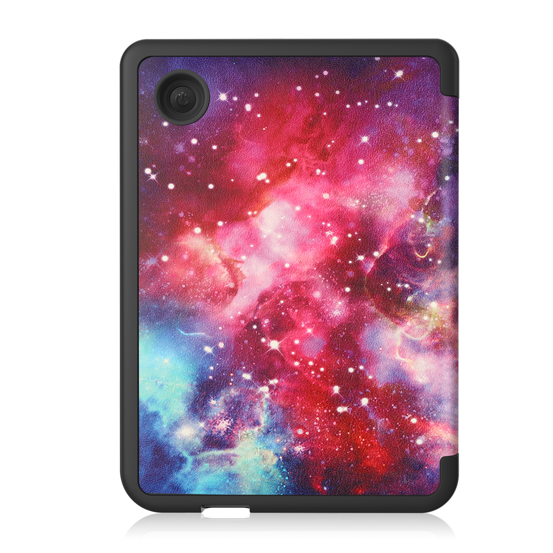 Nomfy Hoesje Geschikt voor Kobo Clara 2E Hoes Book Case - Hoes Geschikt voor Kobo Clara 2E Hoesje Book Cover - Galaxy