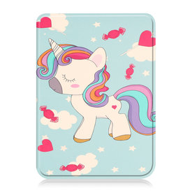 Nomfy Nomfy Kobo Clara 2E Hoesje - Eenhoorn