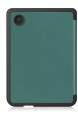 Nomfy Hoesje Geschikt voor Kobo Clara 2E Hoes Book Case - Hoes Geschikt voor Kobo Clara 2E Hoesje Book Cover - Donkergroen