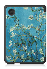 Nomfy Hoesje Geschikt voor Kobo Clara 2E Hoes Book Case - Hoes Geschikt voor Kobo Clara 2E Hoesje Book Cover - Bloesem