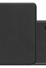 NoXx Hoes Geschikt voor Kobo Clara 2E Hoesje Bookcase Cover Book Case Hoes Sleepcover - Zwart