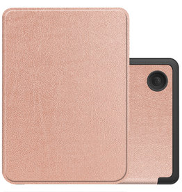 NoXx NoXx Kobo Clara 2E Hoesje - Rose Goud