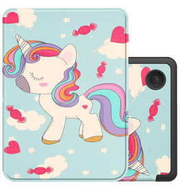 NoXx NoXx Kobo Clara 2E Hoesje - Eenhoorn