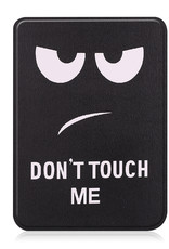 BASEY. Hoes Geschikt voor Kobo Clara 2E Hoesje Bookcase Cover Hoes - Hoesje Geschikt voor Kobo Clara 2E Hoes Cover Case - Don't Touch Me