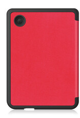 BASEY. Hoes Geschikt voor Kobo Clara 2E Hoesje Bookcase Cover Hoes - Hoesje Geschikt voor Kobo Clara 2E Hoes Cover Case - Rood
