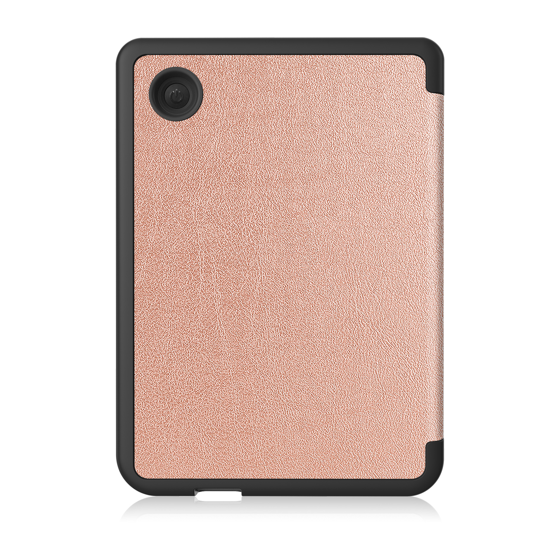 BASEY. Hoes Geschikt voor Kobo Clara 2E Hoesje Bookcase Cover Hoes - Hoesje Geschikt voor Kobo Clara 2E Hoes Cover Case - Rosé Goud