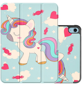 NoXx NoXx iPad 10 2022 Hoesje - Eenhoorn