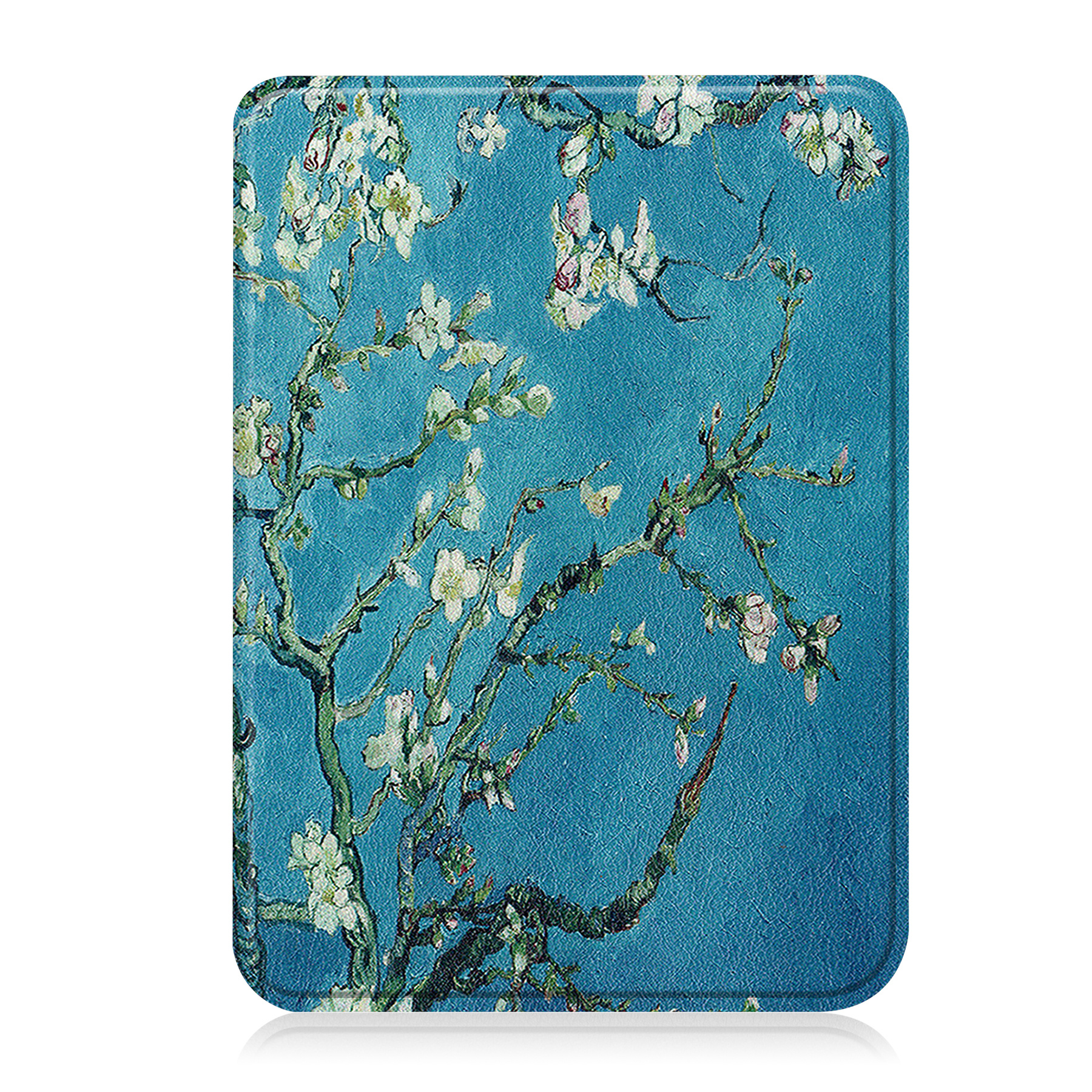 BASEY. Hoes Geschikt voor Kobo Clara 2E Hoesje Bookcase Cover Hoes - Hoesje Geschikt voor Kobo Clara 2E Hoes Cover Case - Bloesem