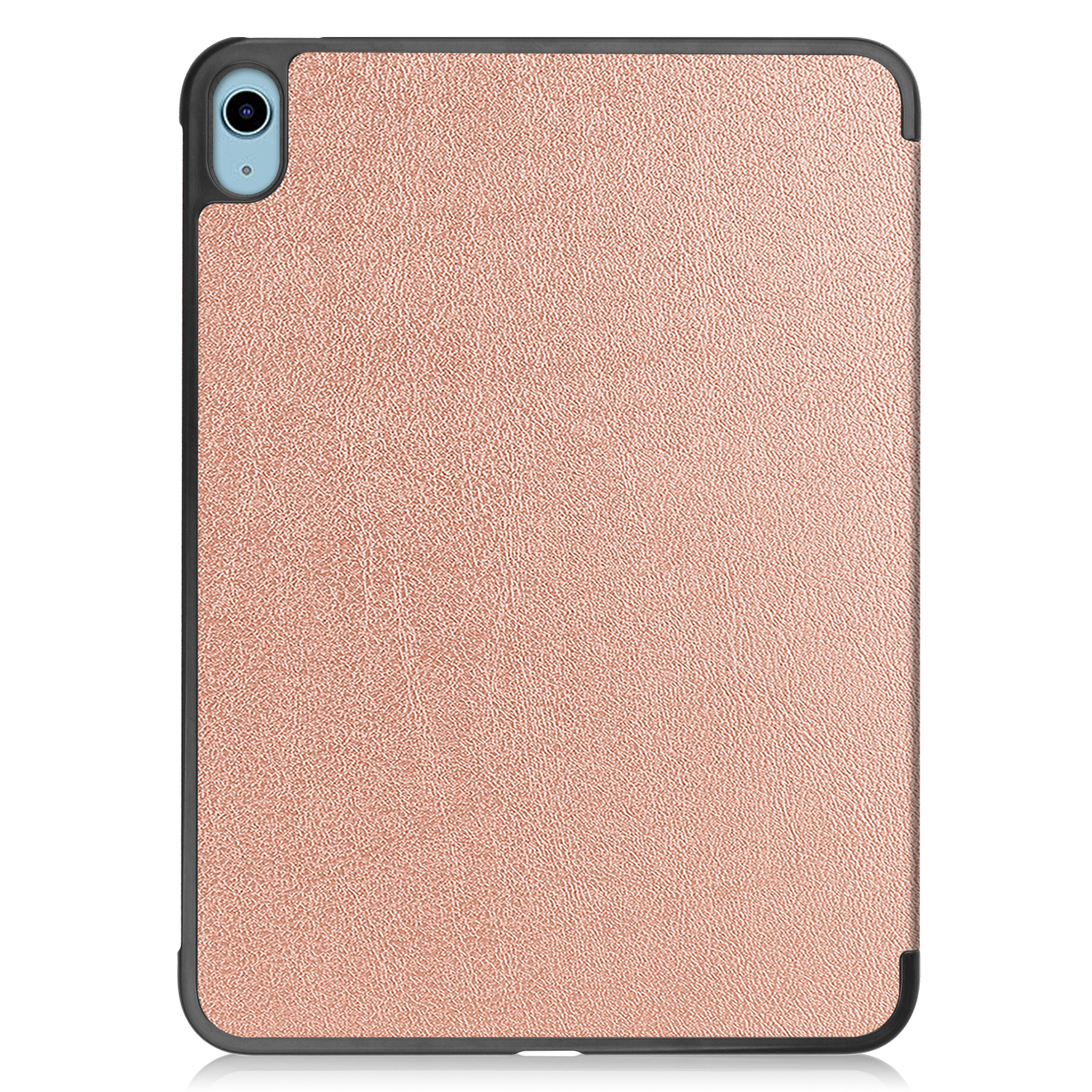 NoXx Hoesje Geschikt voor iPad 2022 Hoesje Case Hard Cover Hoes Book Case - Rosé goud