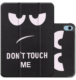 NoXx NoXx iPad 10 2022 Hoesje - Don't Touch Me