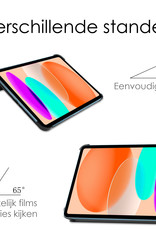 iPad 10 2022 Hoesje Hardcover Hoes Book Case - Vlinders
