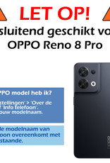 Nomfy Screenprotector Geschikt voor OPPO Reno 8 Pro Screenprotector Bescherm Glas Tempered Glass - Screenprotector Geschikt voor OPPO Reno 8 Pro Screen Protector - 2 PACK