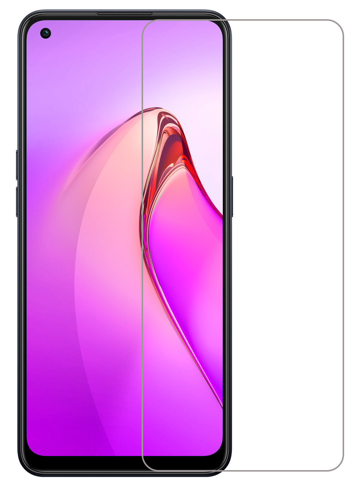 Nomfy Screenprotector Geschikt voor OPPO Reno 8 Pro Screenprotector Bescherm Glas Tempered Glass - Screenprotector Geschikt voor OPPO Reno 8 Pro Screen Protector