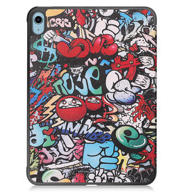 Nomfy Nomfy iPad 10 2022 Hoesje - Graffity
