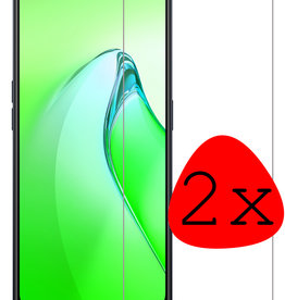 BASEY. Oppo Reno8 Pro Screenprotector Glas - 2 PACK