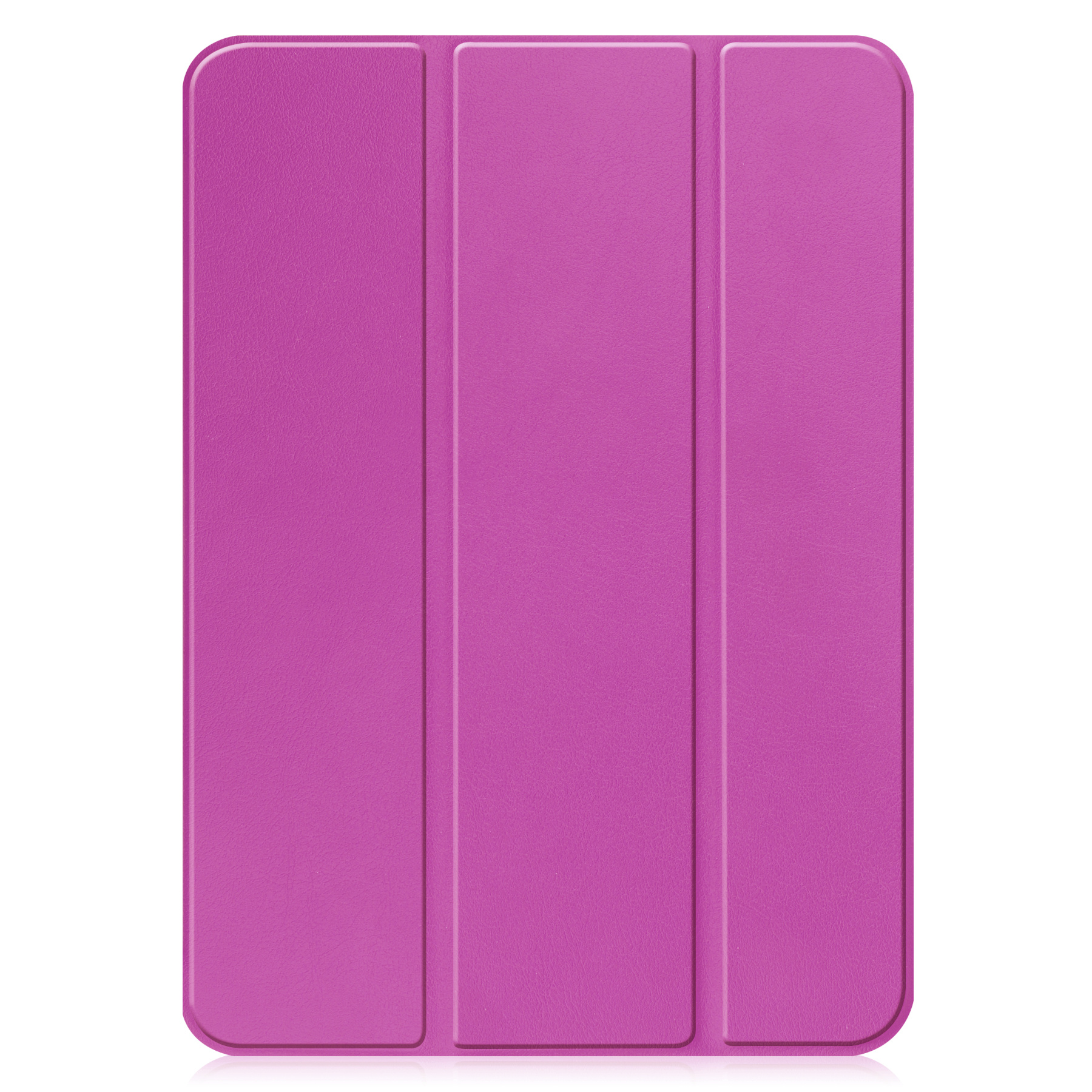 Nomfy Hoes Geschikt voor iPad 2022 Hoes Tri-fold Tablet Hoesje Case - Hoesje Geschikt voor iPad 10 Hoesje Hardcover Bookcase - Paars