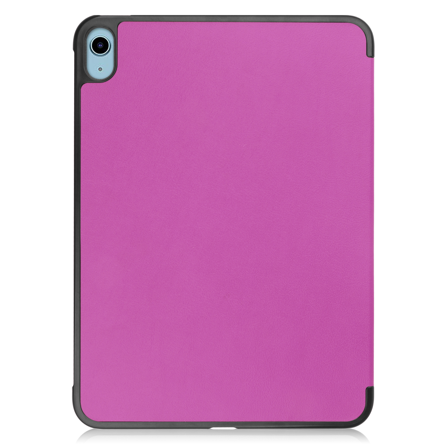 iPad 10 Hoesje Book Case Hard Cover Hoes - iPad 10 2022 Hoes Hardcase - Paars