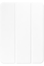 Nomfy Hoes Geschikt voor iPad 2022 Hoes Tri-fold Tablet Hoesje Case - Hoesje Geschikt voor iPad 10 Hoesje Hardcover Bookcase - Wit