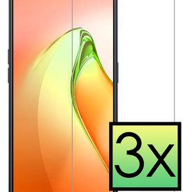 NoXx NoXx Oppo Reno8 Screenprotector Glas - 3 PACK