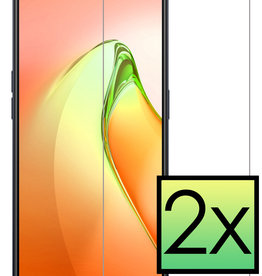 NoXx Oppo Reno8 Screenprotector Glas - 2 PACK