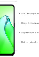 BASEY. Screenprotector Geschikt voor OPPO Reno 8 Screenprotector Tempered Glass - Screenprotector Geschikt voor OPPO Reno 8 Beschermglas Screen Protector Glas