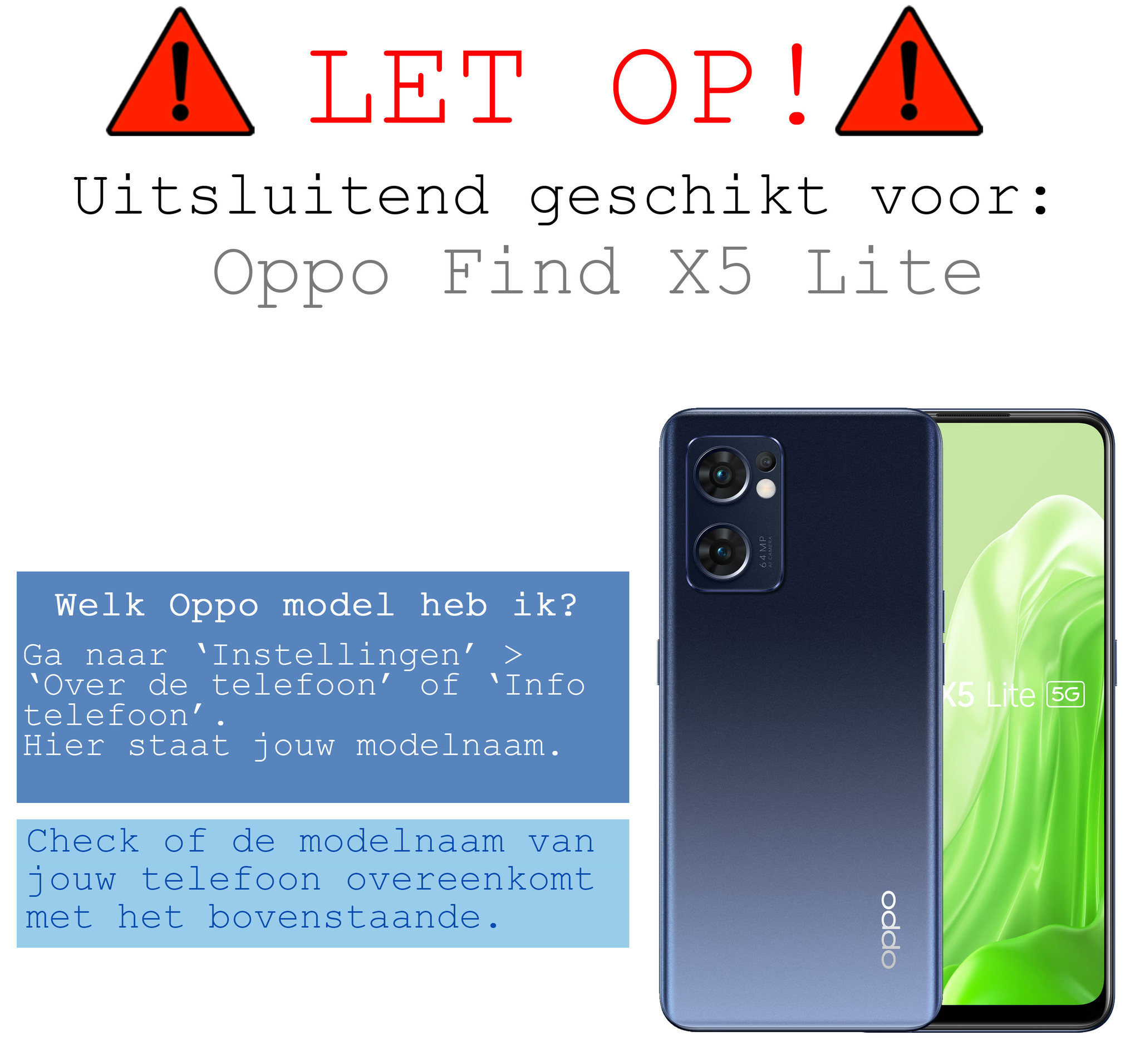 BASEY. Hoes Geschikt voor OPPO Find X5 Lite Hoesje Siliconen Back Cover Case Met 2x Screenprotector - Hoesje Geschikt voor OPPO X5 Lite Hoes Cover Hoesje - Transparant